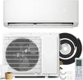 12000 BTU Mini Split Air Conditioner, 17 SEER2 115V Energy Efficient AC Inverter Air Conditioner & Heater Pump System