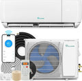12000 BTU Mini Split Air Conditioner Heat Pump System, 20 SEER2 115V Ductless Inverter System with Wi-Fi & Alexa