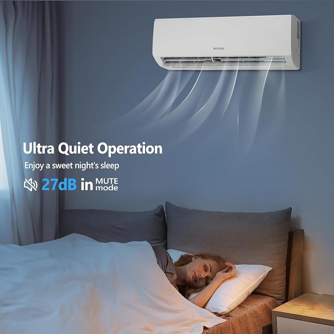 12000 BTU Mini Split Air Conditioner Indoor Unit Only, 230V Ductless Wall Mounted Air Handler, alternate product view 5