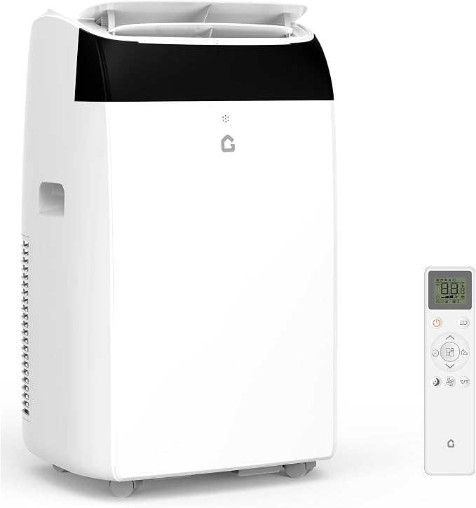 12000 BTU Portable Air Conditioner with Remote Control, 3-in-1 Free Standing Cooling Portable AC Unit with Cool/Dry/Fan Mode