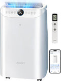 12000 BTU Portable Air Conditioners, 6-IN-1 Wi-Fi Smart AC Unit with APP & Voice & Remote Control, Auto-Evaporation, Quiet