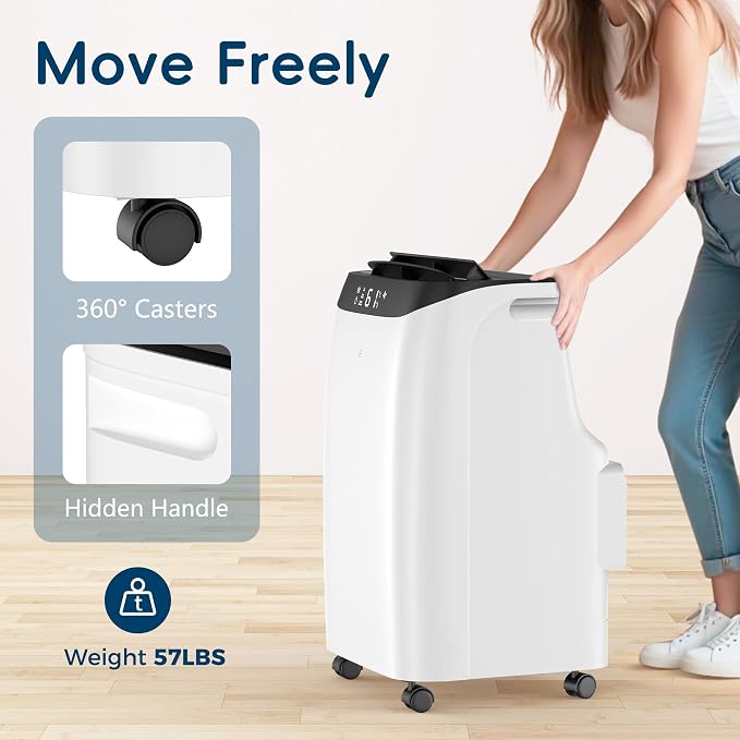 12000 BTU Portable Air Conditioners Cools Up to 500 Sq.Ft, Portable AC Unit with Cool, Dry, Fan Modes, alternate product view