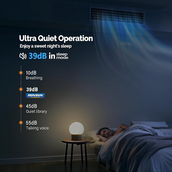 12000 BTU Smart WIFI Ducted Mini Split AC/Heating System with Inverter, 24 SEER2 Concealed Duct Air Conditioner, alternate
