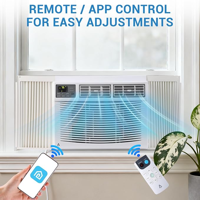 12000 Btu U-Shaped Window Air Conditioner with WiFi & App Control,Ultra Quiet, alternate product view 3
