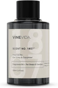[120mL] Earl Grey & Cucumber Fragrance Oil for Candle Making - Natural Candle Oil Scents - Soap Making Essential Oil - Made