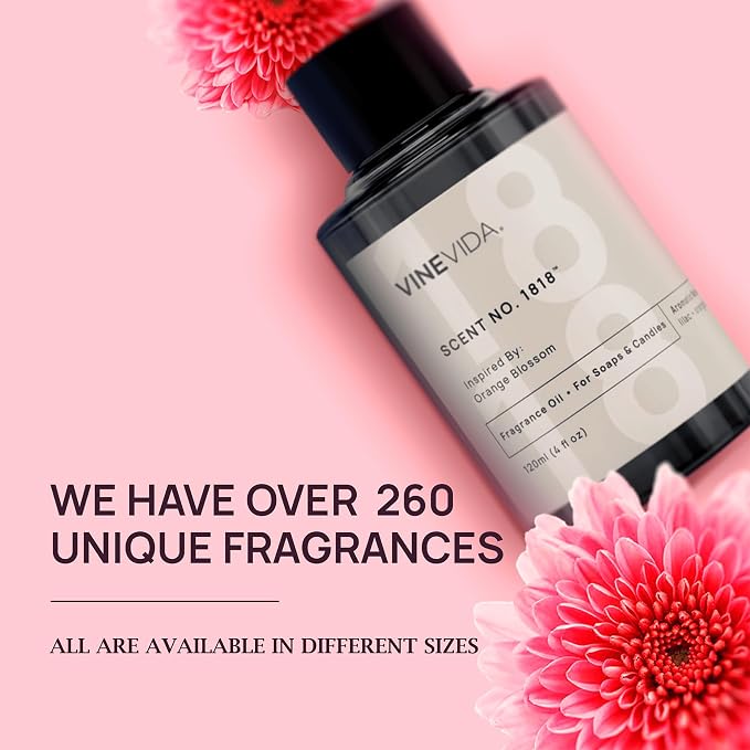 [120mL] Zafferano Fragrance Oil for Candle Making - Natural Candle Oil Scents - Soap Making Essential Oil - Made in USA