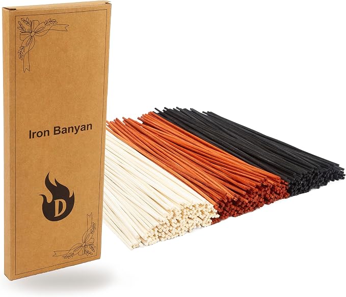 120PC Reed Diffuser Sticks,Diffuser Refills,Natural Rattan Essential Oil Aroma Refill Wood Sticks for Spa, product image