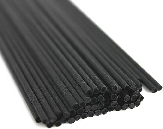 120PCS Black Fiber Reed Diffuser Sticks 7.5in/19CM Replacements Sticks for Home,SPA, alternate product view 3