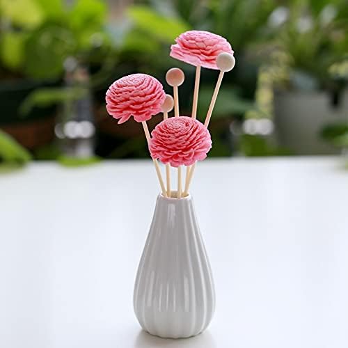 120PCS White Fiber Reed Diffuser Sticks 7.5in/19CM Replacements Sticks for Home,SPA, alternate product view 3