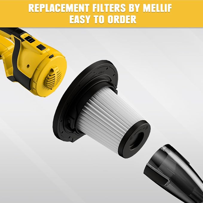 120W Cordless Handheld Vacuum Cleaner Compatible with 20v Max Battery (Tool Only) Portable for Hard Floor Carpet Car