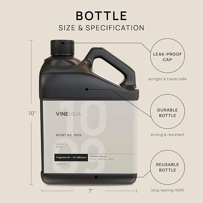 (128oz) Hotel Fragrance Collection - Diffuser Oil - Inspired by Melia Hotels - Scent No.1009, alternate product view 2