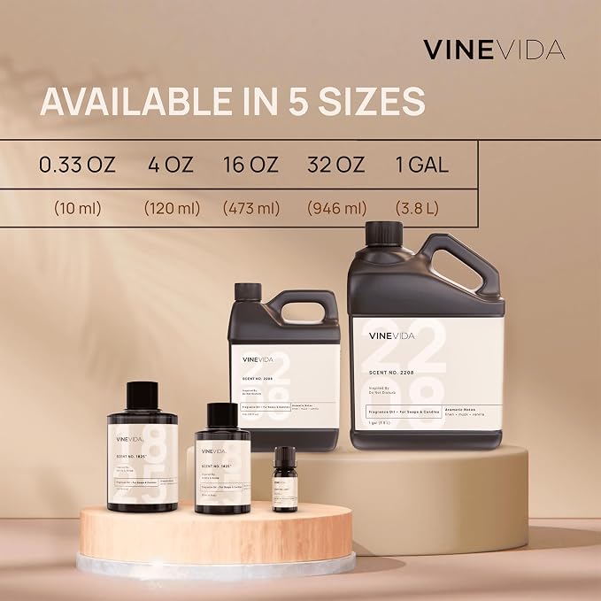 [128oz] Scent No.78 Fragrance Oil for Candle Making and Soap Making - Premium Candle Scents for Soy Candles, alternate view 6
