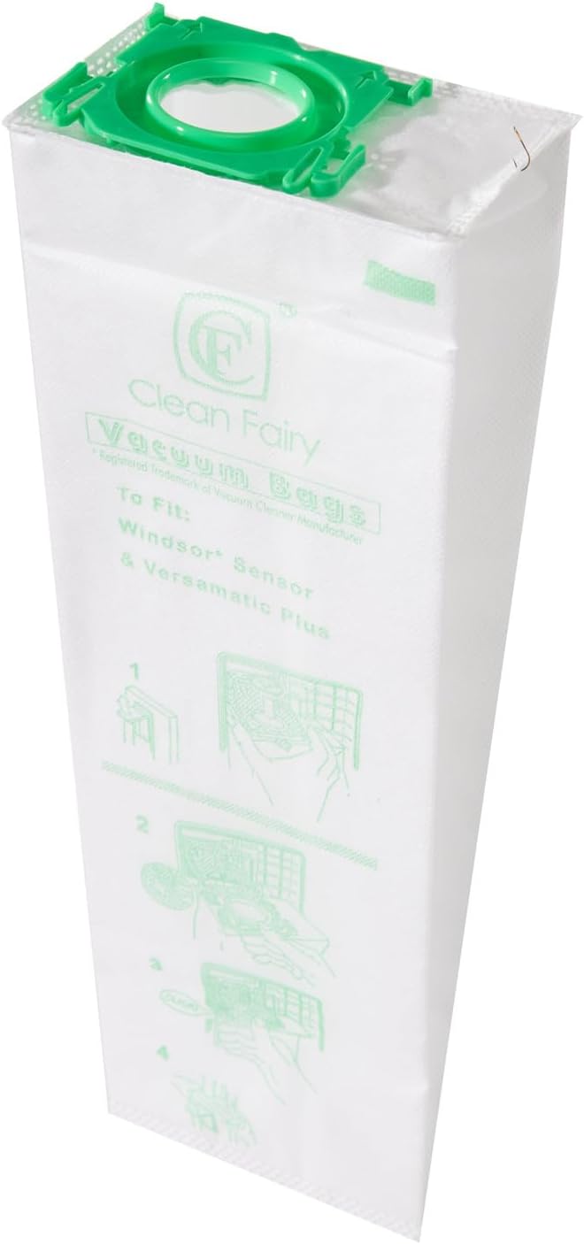 12Pack Micro Synthetic Cloth Bags Compatible With C G & X series & Windsor Sensor S12 S15 XP12 XP15 XP18 SR12 SR15 SR18