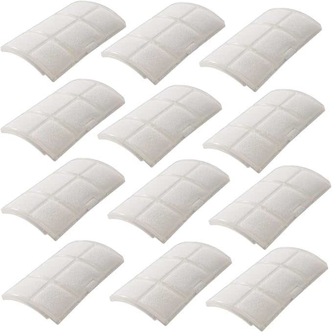 12pcs 5143 Exhaust Filter Compatible With Automatic X Series and Windsor Sensor SR12 SR15 SR18 XP12 XP15 XP18 Vacuums