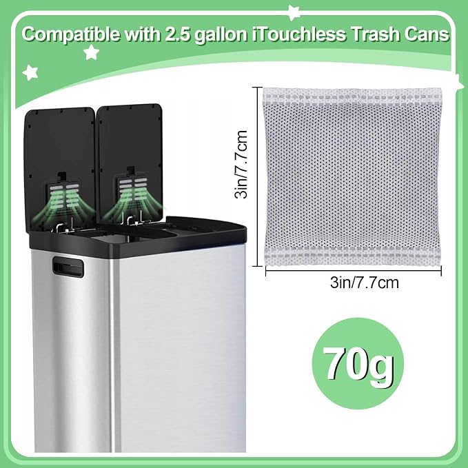 12PCS Charcoal Odor Absorber, Household Activated Charcoal Odor Absorber, Bamboo Charcoal Air Purifying Bag, Shoe Deodorizer