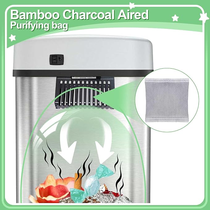 12PCS Charcoal Odor Absorber, Household Activated Charcoal Odor Absorber, Bamboo Charcoal Air Purifying Bag, Shoe Deodorizer