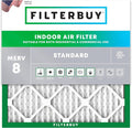12x12x1 Air Filter MERV 8 Essential Dust & Allergy Defense (1-Pack), Electrostatic Pleated HVAC AC Furnace
