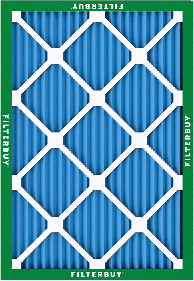 12x16x1 Air Filter MERV 13 Optimal Smoke & Allergy Defense (6-Pack), Electrostatic Pleated HVAC AC Furnace, alternate view 8