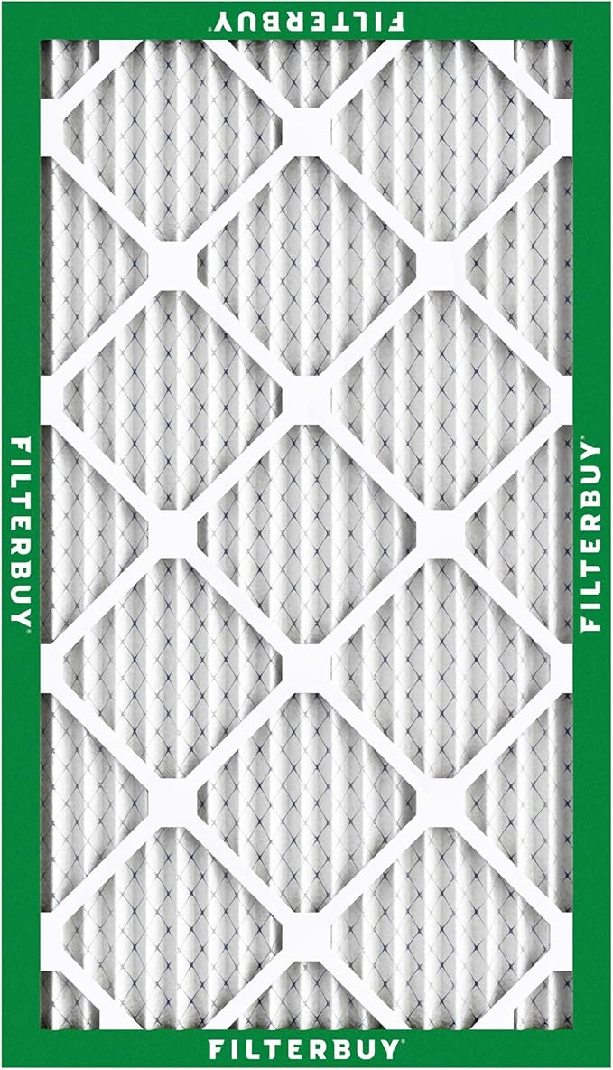12x20x1 Air Filter MERV 8 Essential Dust & Allergy Defense (4-Pack), Electrostatic Pleated HVAC AC Furnace Filters