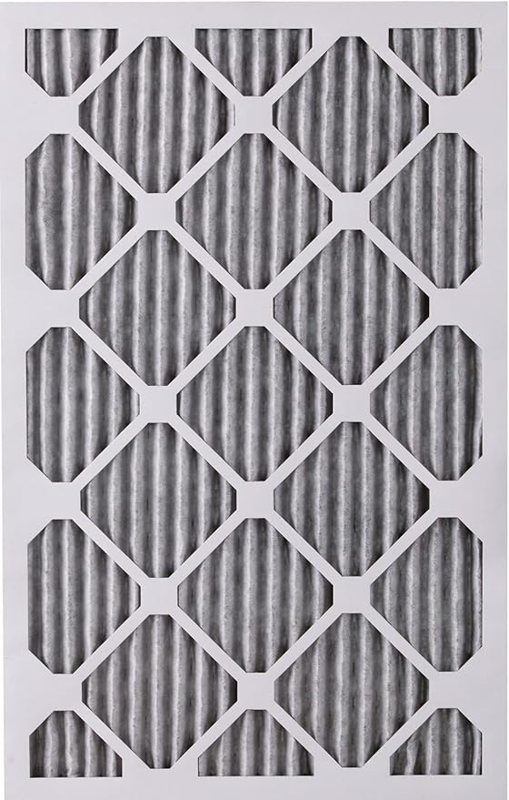 12x24x1 (Actual Size: 11 1/2 x 23 1/2 x 3/4) Furnace Air Filters MERV 12 Pleated Plus Carbon 6 Pack, alternate product view 4