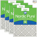 12x24x1 (Actual Size: 11 1/2 x 23 1/2 x 3/4) Pleated MERV 13 Air Filters 4 Pack, product image