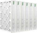 12x24x4 MERV 8 Pleated HVAC AC Furnace Air Filters. Case of 6. (Exact Size: 11.38 x 23.38 x 3.75 Inches), product image