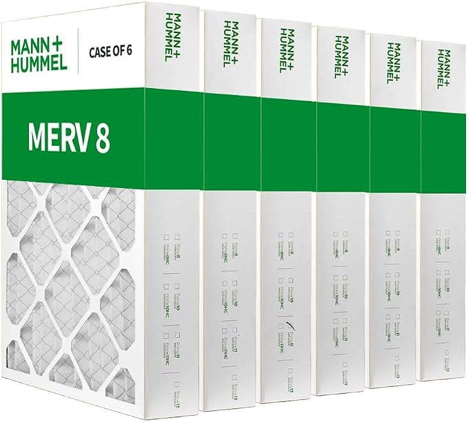 12x24x4 MERV 8 Pleated HVAC AC Furnace Air Filters. Case of 6. (Exact Size: 11.38 x 23.38 x 3.75 Inches), alternate product