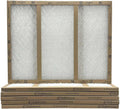 12x30x1 Fiberglass Air Filter, Double Strut, GDS Series, Made in USA, Actual Size: 11 5/8 x 29 5/8 x 3/4 (Box of 6), product