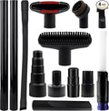 13 PCS Universal Vacuum Attachments Kit, 2 1/2" to 1 1/4" Wet Dry Vacuum Hose Adapter, 1 7/8" to 1" Adapter for, 1