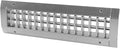 13" x 3" Grille for Round Spiral Duct - Galvanized Steel Register Vent Cover for HVAC Ducting System - 2 Way