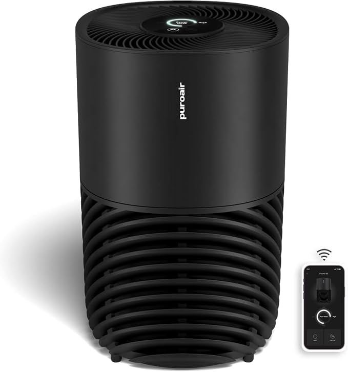 130 HEPA Air Purifiers for Home Pets - Covers Up To 600 Sq Ft - Filters Up To 99.9% of Pollutants, Smoke, Pollen, Dust