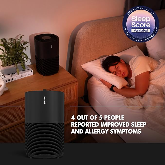 130 HEPA Air Purifiers for Home Pets - Covers Up To 600 Sq Ft - Filters Up To 99.9% of Pollutants, Smoke, Pollen, Dust