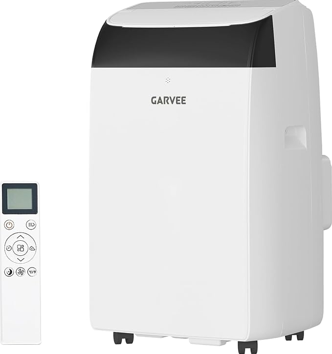 14,000 BTU Portable Air Conditioner, 3-in-1 Portable AC Unit with Cool, Dehumidifier & Fan Modes, Covers Rooms up to 750
