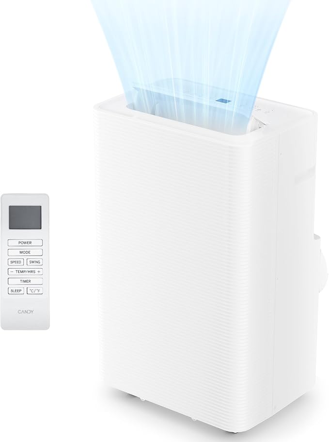 14,000 BTU Portable Air Conditioner for Rooms up to 700 Sq.Ft,3-in-1 Cooling/Dehumidifier/Fan AC Unit 3 Speed,Auto