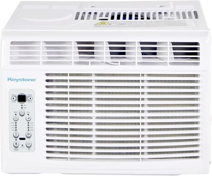 14,000 BTU Window Air Conditioner and Dehumidifier, Window Unit Air Conditioners for Apartment, Living Room, Garage, and