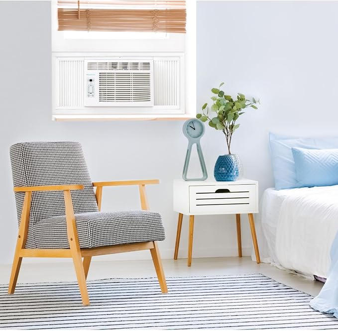 14,000 BTU Window Air Conditioner and Dehumidifier, Window Unit Air Conditioners for Apartment, Living Room, Garage, and