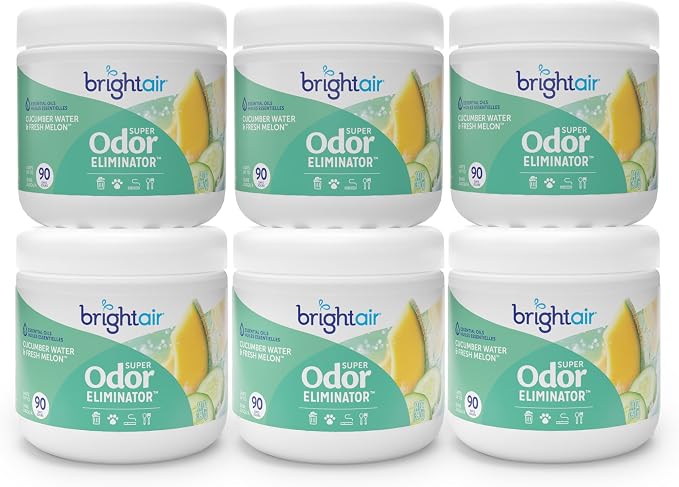 14 oz. Super Odor Eliminator, For Medium-Size Spaces, Cucumber Water & Fresh Melon Scent, Case of 6, product image