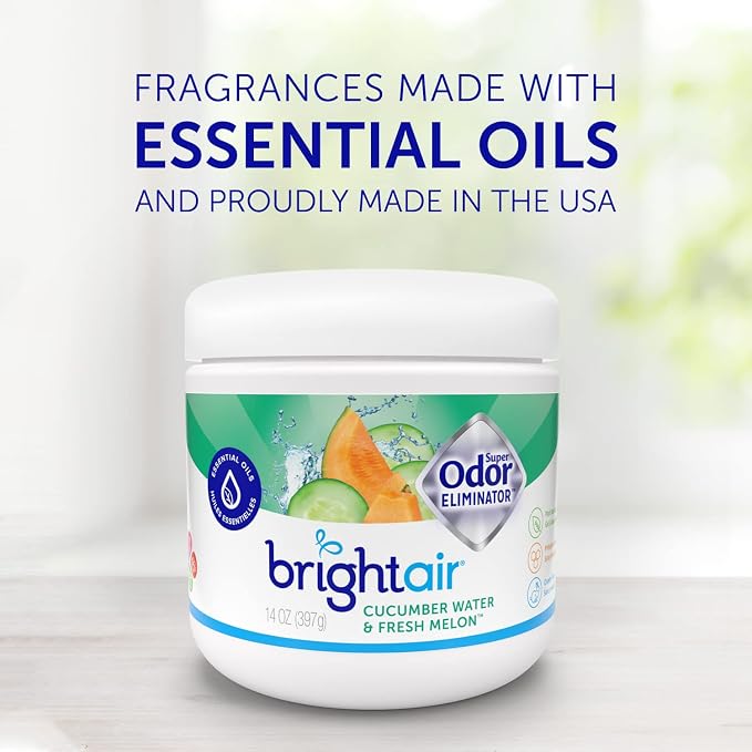 14 oz. Super Odor Eliminator, For Medium-Size Spaces, Cucumber Water & Fresh Melon Scent, Case of 6, alternate product view 3
