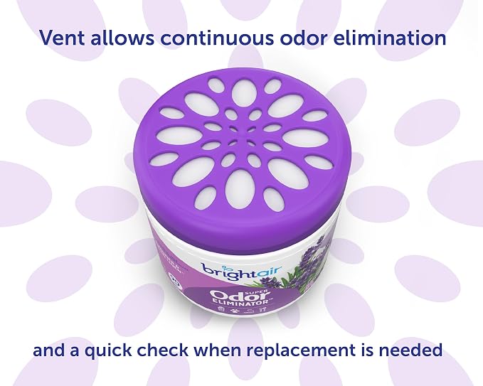 14 oz. Super Odor Eliminator, For Medium-Size Spaces, Lavender & Fresh Linen Scent, Case of 6, alternate product view 2