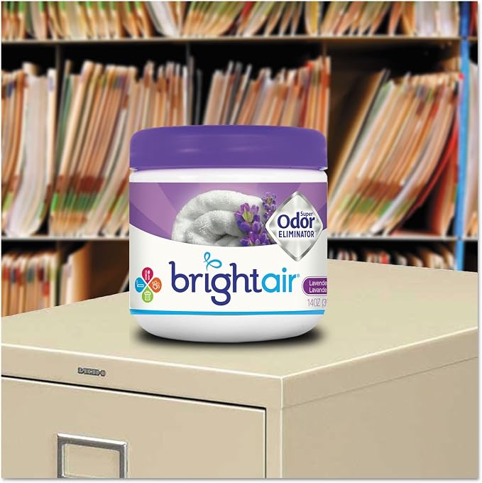 14 oz. Super Odor Eliminator, For Medium-Size Spaces, Lavender & Fresh Linen Scent, Case of 6, alternate product view 4