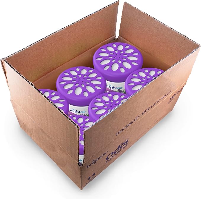 14 oz. Super Odor Eliminator, For Medium-Size Spaces, Lavender & Fresh Linen Scent, Case of 6, alternate product view 8