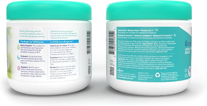 14 oz. Super Odor Eliminator, For Medium-Size Spaces, Linen & Spring Breeze Scent, Case of 6, Air Freshener, alternate