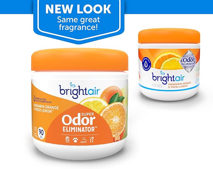 14 oz. Super Odor Eliminator, For Medium-Size Spaces, Mandarin Orange and Fresh Lemon Scent, Case of 6, alternate product