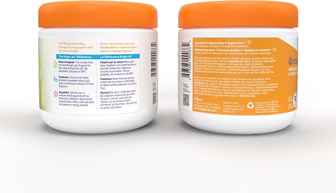 14 oz. Super Odor Eliminator, For Medium-Size Spaces, Mandarin Orange and Fresh Lemon Scent, Case of 6, alternate product