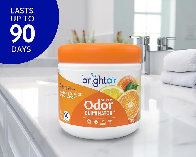 14 oz. Super Odor Eliminator, For Medium-Size Spaces, Mandarin Orange and Fresh Lemon Scent, Case of 6, alternate product