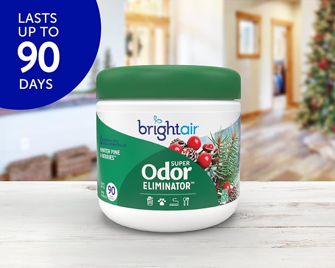 14 oz. Super Odor Eliminator, For Medium-Size Spaces, Winter Pine & Berries Scent, Case of 6, alternate product view 3