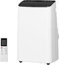 14000 BTU Portable AC with Black Top Cover, Cooling, Dehumidifying & Fan Functions, Perfect for Rooms Up to 750 Sq Ft, Quiet