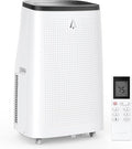 14000 BTU Portable Air Conditioner, 3 in-1 Ultra-Quiet Cooling, Dehumidifier & Fan for Rooms Up to 700 Sq. Ft. – Remote