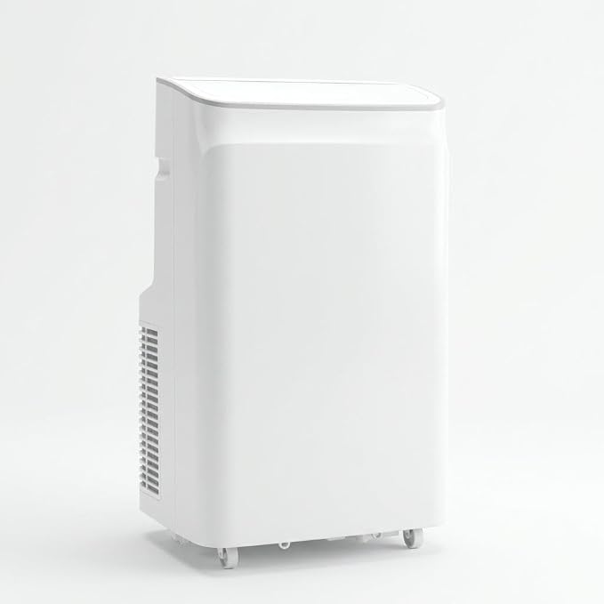14000 BTU Portable Air Conditioners, 3-in-1 Quiet AC Unit with Cooling Dehumidifier Fan, Easy Mobility Remote Control