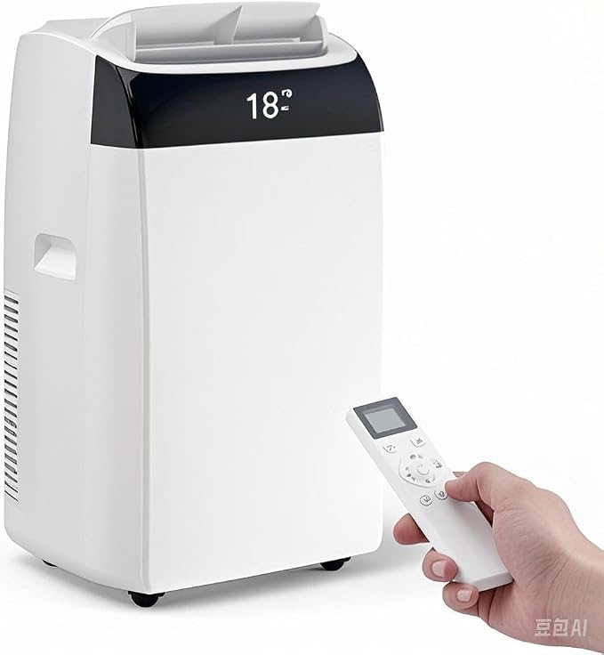 14000 BTU Portable Air Conditioners with Remote Control, 3-in-1 Free Standing Cooling AC Unit with Fan & Dehumidifier, Cools